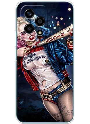 Чохол силіконовий з картинкою на huawei honor 200 lite (харли квинн, harley quinn)