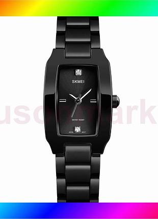 Bs часы skmei 1400bk best mix black женские классические стрелочные кварцевые с черным корпусом и реме bas77/n