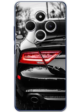 Чохол силіконовий з картинкою на xiaomi redmi 14c 4g (машина, audi a7)