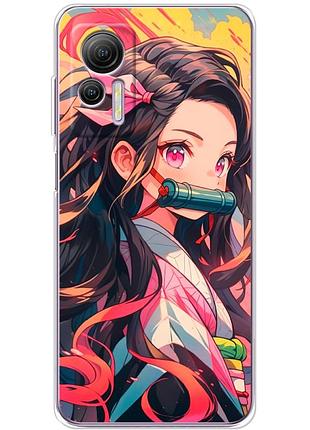 Чехол силиконовый с картинкой на ulefone note 14 (аниме, anime)