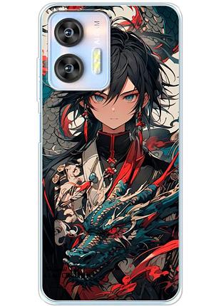 Чехол силиконовый с картинкой на oukitel c36 (аниме, anime)