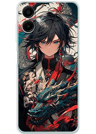 Чохол силіконовий з картинкою на samsung galaxy a06 (a065) (аніме, anime)