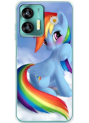 Чехол силиконовый с картинкой на oukitel c35 (литл пони, my little pony)