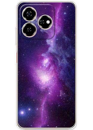 Чохол силіконовий з картинкою на zte nubia v60 (космос)