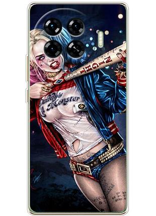 Чохол силіконовий з картинкою на tecno spark 20 pro plus (харли квинн, harley quinn)
