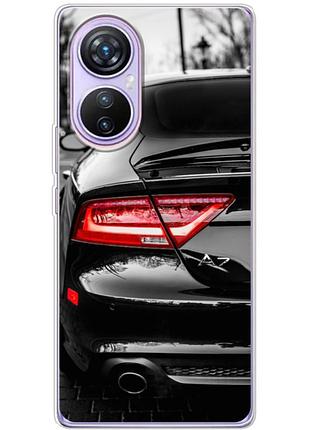 Чохол силіконовий з картинкою на blackview a200 pro (машина, audi a7)