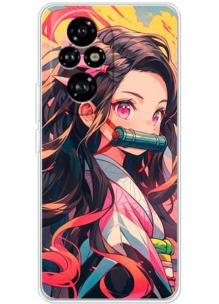 Чехол силиконовый с картинкой на huawei honor 200 pro (аниме, anime)