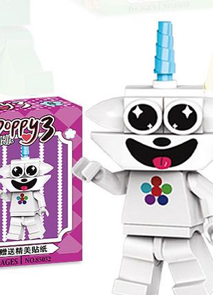 Конструктор лего набор фигурок улыбающиеся зверята smile criters lego белый