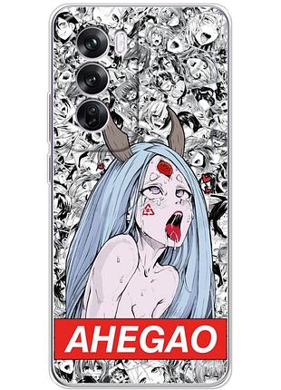Чехол силиконовый с картинкой на oppo reno 12 pro (аниме, anime)