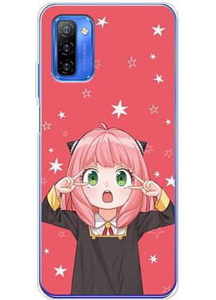 Чехол силиконовый с картинкой на ulefone note 12 (аниме, anime)