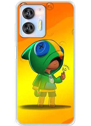 Чехол силиконовый с картинкой на oukitel c36 (бравл старс, brawl stars)