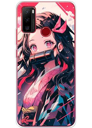 Чохол силіконовий з картинкою на ulefone note 10 (аніме, anime)