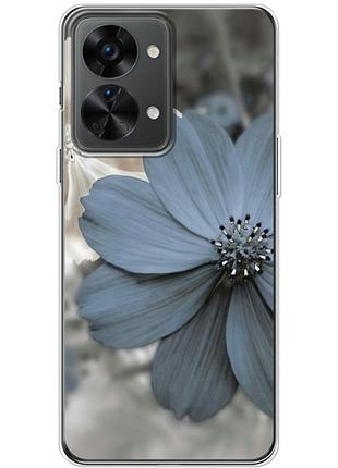 Чохол силіконовий з картинкою на oneplus nord 2t (квітка гербера)