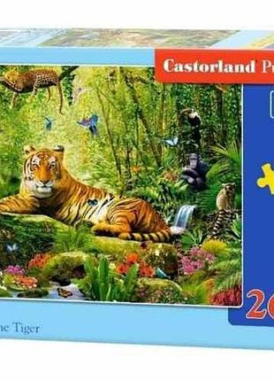 Пазл его величество тигр 260 шт castorland 27569