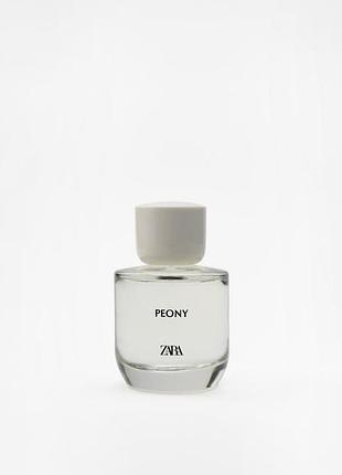 Парфумована вода для жінок zara peony 90 мл індивідуальне упакування