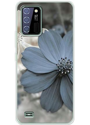 Чехол силиконовый с картинкой на oukitel c25 (цветок гербера)