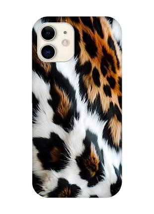 Чехол на iphone 12 mini нежность меха (принт 396)