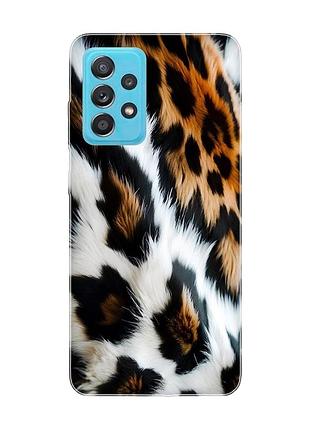 Чехол на samsung galaxy a52 нежность меха (принт 396)