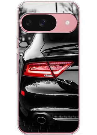 Чехол силиконовый с картинкой на google pixel 9 (машина, audi a7)