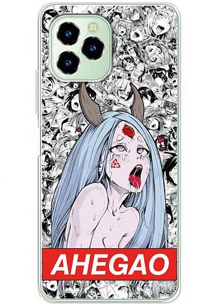 Чехол силиконовый с картинкой на oukitel c21 pro (аниме, anime)