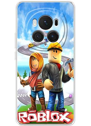 Чохол силіконовий з картинкою на huawei honor magic 6 pro (роблокс, roblox)