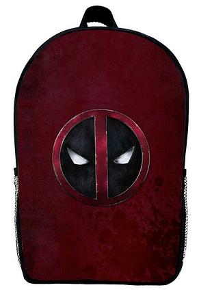 Рюкзак дедпул (school gear bag deadpool 02) черный, 39 х 27 х 14 см