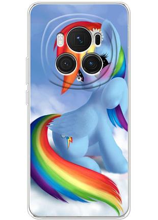 Чехол силиконовый с картинкой на huawei honor magic 6 pro (литл пони, my little pony)