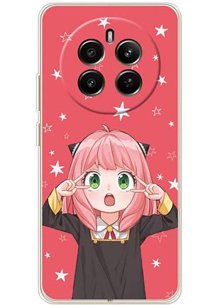 Чехол силиконовый с картинкой на realme 13 4g (аниме, anime)