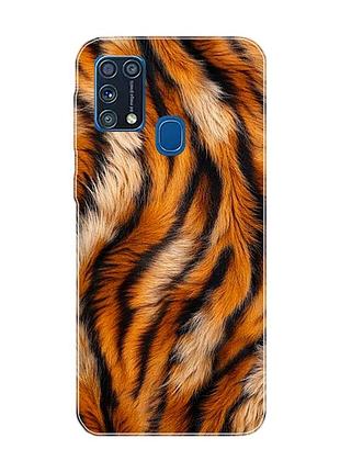 Чохол на samsung galaxy m31 тигрове хутро (принт 395)