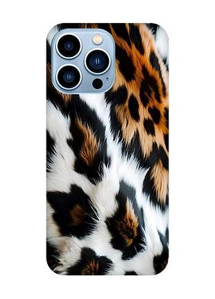 Чехол на iphone 13 pro max нежность меха (принт 396)