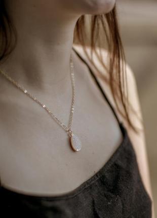Ланцюжок з підвіскою краплею