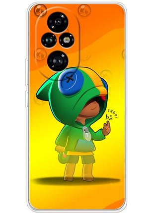 Чохол силіконовий з картинкою на huawei honor 200 (бравл старс, brawl stars)