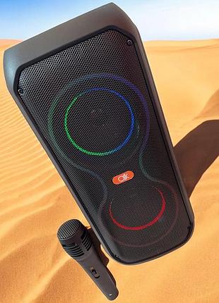 Колонка музыкальная портативная bluetooth с микрофоном 4" bt-2425