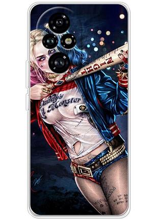 Чохол силіконовий з картинкою на huawei honor 200 (харли квинн, harley quinn)