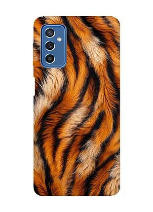 Чехол на samsung galaxy m52 тигровый мех (принт 395)