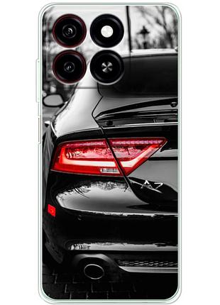 Чохол силіконовий з картинкою на zte blade a35 (машина, audi a7)