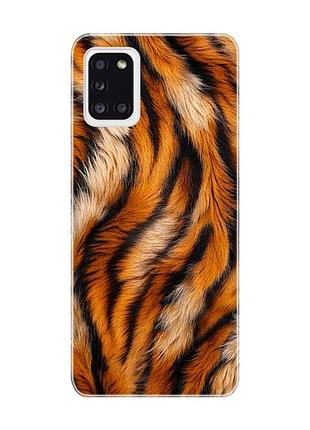 Чохол на samsung galaxy a31 тигрове хутро (принт 395)