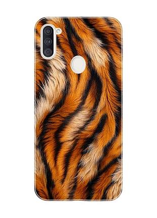 Чохол на samsung galaxy a11 тигрове хутро (принт 395)