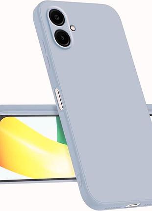 Чехол fiji full soft premium для samsung galaxy a06 (a065) противоударный бампер с микрофиброй violet
