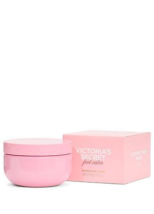 Скраб для тіла victoria's secret (197575053446) coconut milk rose whipped body scrub 216g
