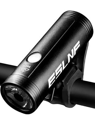 Фара передняя eslnf 500 на руль, черная (esl-500)
