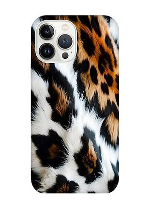 Чехол на iphone 14 pro max нежность меха (принт 396)