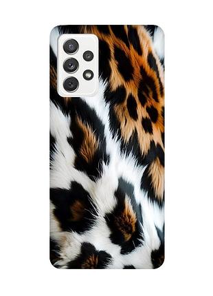 Чехол на samsung galaxy a72 (a725) нежность меха (принт 396)