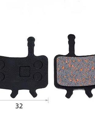 Тормозные колодки dn велосипедные tp-02a пара (tp-02a-1)