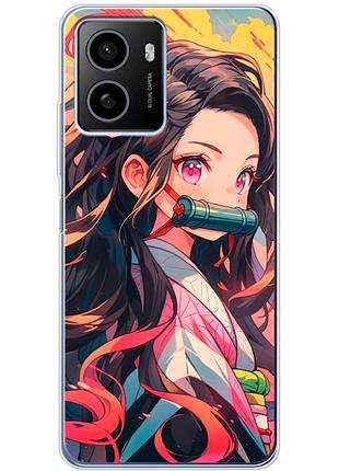 Чехол силиконовый с картинкой на hmd pulse plus (аниме, anime)