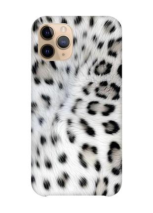 Чохол на iphone 11 pro білий леопард (принт 398)