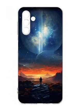 Чехол на samsung galaxy s24 fe космос (принт 247)