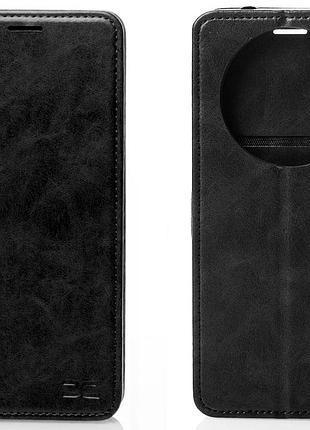 Чохол-книжка магніт xiaomi redmi 14с чорний прошитий
