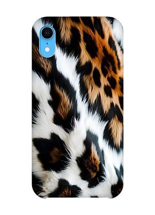 Чехол на iphone xr нежность меха (принт 396)