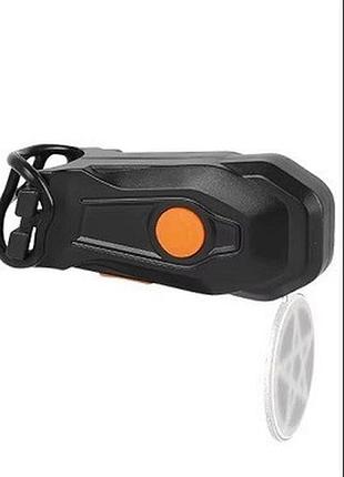 Задняя фара yq-208 usb звезда, черная (yq-208-3)